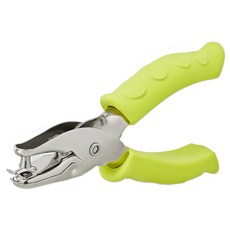 므라반 집게형 펀치 옐로우 6mm, 1공, 1개 문구/오피스/사무용품 전문관 반품 최저가 4,990원