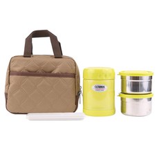 코스모스 보온 따끈도시락 410ml 세트, 혼합색상, 1세트 주방용품/보온/보냉용품 반품 최저가 49,920원
