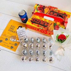 러블리팜 비누꽃 치킨 머니박스 한송이 카네이션세트, 치킨왔닭에그머니20구, 1개 홈인테리어/원예/가드닝 반품 최저가 8,750원