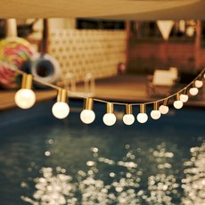 헬로닷 감성 캠핑알전구 골든벨 30구 + 리모컨 + 파우치 + 배터리케이스 세트, 바닐라화이트(전구), 1개 홈인테리어/조명/스탠드 반품 최저가 21,580원