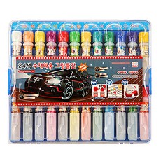 영아트 수채화용 그림물감 남아용, 24색 문구/오피스/미술/화방용품 반품 최저가 2,430원