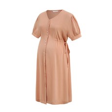 아티렐 단색 허리라인 임부 원피스 출산/유아동/임부/태교용품 반품 최저가 7,020원