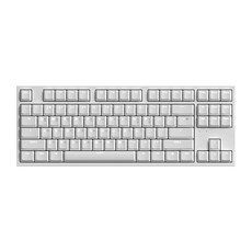 COX LP PBT 게이밍 기계식 유선 텐키리스 키보드, 화이트, CK87 SLIM, 청축 가전디지털/키보드/마우스 반품 최저가 30,660원