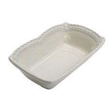 VBCCASA 레이스 스몰 직사각 볼, 아이보리, 1개 주방용품/1인가구 주방용품 반품 최저가 10,120원