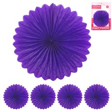 파티쇼 페이퍼휠 5p, 퍼플 문구/오피스/파티/이벤트 반품 최저가 4,090원