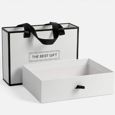 Tree 더베스트 선물상자 기프트백 23.5 x 17 cm, 올화이트, 2개 생활용품/비닐/포장용품 반품 최저가 5,900원