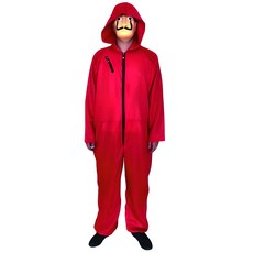 포테가르 종이의집 옷 할로윈 코스프레, 혼합색상 완구/취미/역할놀이 반품 최저가 9,870원