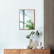 에스앤디자인 SN 심플리 사각 벽거울, 브라운 홈인테리어/거울 반품 최저가 11,320원