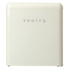 쿠잉전자 레트로 미니냉장고 43L, 모던크림, REF-S50C 가전디지털/냉장고 반품 최저가 168,230원