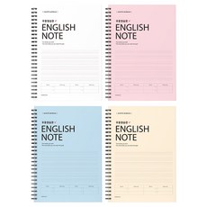핑크풋 5000 우등생습관 영어노트 4종 세트, 1세트, white, pink, blue, ivory 문구/오피스/노트/메모지 반품 최저가 11,490원