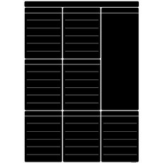 리치덕 마그네틱 메모보드 블랙 문구/오피스/학용품/수업준비 반품 최저가 6,030원