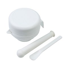 베이비베어 이유식 조리기 세트, 혼합 색상, 1세트, 강판 + 거름망 + 절구 + 믹서기 + 뚜껑겸용 식기 + 절구공이 + 수저 주방용품/밀폐저장/도시락 반품 최저가 4,860원