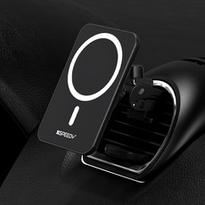 SPEEDY 맥세이프 무선 충전 거치대 SPE-CMWA150, 블랙 자동차용품/차량용 전자기기 반품 최저가 12,690원