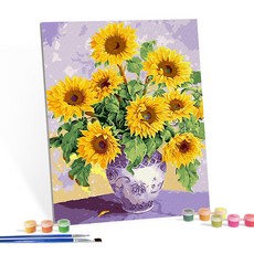 아이러브페인팅 DIY 명화그리기 4050, 영원한 태양, 1개 문구/오피스/미술/화방용품 반품 최저가 11,130원