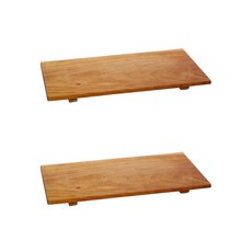 플라라 우드 식탁매트, 마호가니사각, 40 x 22 x 2.8 cm, 2개 주방용품/주방잡화 반품 최저가 10,640원