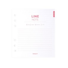 미뉴잇 다이어리 속지 A6 와이드 라인 점보, 1개 문구/오피스/다이어리/플래너 반품 최저가 4,450원