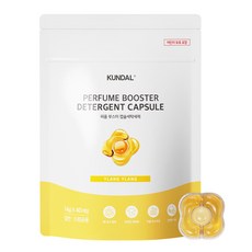 쿤달 시그니처 초고농축 퍼퓸 부스터 일랑일랑향 캡슐세제, 40개입, 1개 생활용품/세탁세제 반품 최저가 16,500원