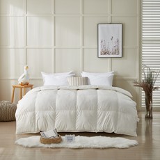 구스앤홈 사계절용 100수 수빈면 구스다운 PG90 600g, 화이트 홈인테리어/침구 반품 최저가 291,820원