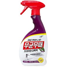 무균무때 다목적세정제, 500ml, 1개 생활용품/청소세제 반품 최저가 7,600원