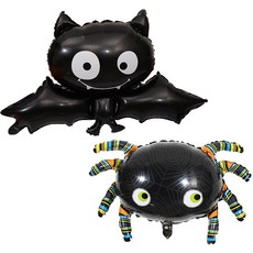 대형 박쥐와 거미 2종 세트, 혼합색상, 1세트 문구/오피스/파티/이벤트 반품 최저가 4,340원