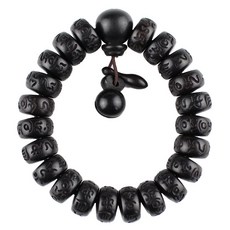 JNJ 불교 대추 나무 염주팔찌 15mm, 1개, 블랙 완구/취미/수집품 반품 최저가 8,510원