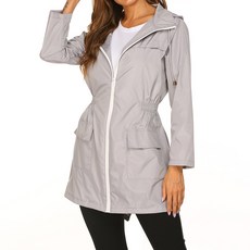 블루시즌 여성용 골프 레인코트 기능성 방수 바람막이 자켓, 라이트그레이, 1개 스포츠/레저/골프 반품 최저가 21,840원