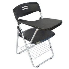 레투스토 접이식 일체형 컬러 받침대 책상 의자, 블랙 문구/오피스/사무용품 전문관 반품 최저가 29,520원