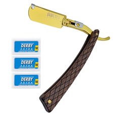 그레이거 와일드바버 클래식 싱글 양날형 면도기 GR-BGD + DERBY 양날 30p 세트, 1세트 생활용품/면도기/날 반품 최저가 13,050원