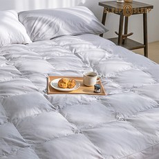 슬립앤슬립 메모리폼 빵토퍼, 그레이 홈인테리어/FW 침구샵 반품 최저가 51,470원