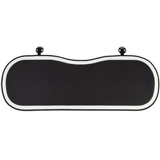 아리코 차량용 통기성 시트 뒷좌석 방석, 블랙 앤 화이트, 1개 자동차용품/인테리어 반품 최저가 15,820원