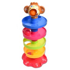 뉴 5층 몽키 공굴리기 타워 장난감, 혼합색상, 1개 완구/취미/블록놀이 반품 최저가 6,450원