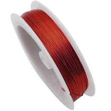 마다꾸미 컬러 공예철사 0.3mmx50m, 20 레드, 1개 문구/오피스/미술/화방용품 반품 최저가 4,620원