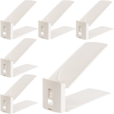 청휘 신발 정리대 슈즈랙, 아이보리, 6개 생활용품/수납/정리 반품 최저가 13,110원