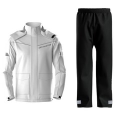 드라이마스터 라이딩 우비 상하의 세트, 그레이 자동차용품/오토바이용품 반품 최저가 38,520원