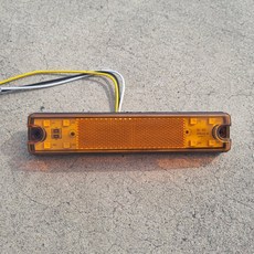 화물차 24V LED SL-45 표시등 대형차 옆면등 특장차 사이드등 측면등 차폭등 전면등 앞면등 배광통과, 1.황색측면등(24V), 1개 자동차용품/차량관리/소모품 반품 최저가 17,760원