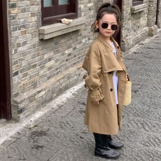 여아용 더블 롱 트렌치 코트 CCV54GCT149 출산/유아동/유아동패션 반품 최저가 30,840원