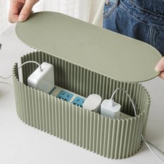 마벨인홈 북유럽 스타일 멀티탭 케이블 전선 정리함, 그린, 1개 생활용품/생활전기용품 반품 최저가 9,140원