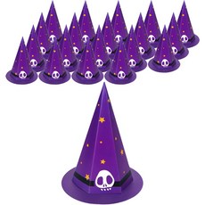 인디케이 할로윈 해골 모자 상자, 20개, 퍼플 문구/오피스/데코/포장용품 반품 최저가 4,770원