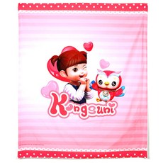 콩순이 극세사 블랭킷, 핑크 출산/유아동/유아동침구 반품 최저가 23,620원