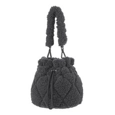 힐크릭 H242 플리스 퀼팅 버킷백, 차콜 스포츠/레저/골프 반품 최저가 47,000원