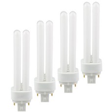 오스람 삼파장 콤팩트 형광램프 4핀 13W DULUX D/E, 주광색, 4개 홈인테리어/셀프인테리어 반품 최저가 13,510원