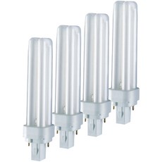 오스람 삼파장 콤팩트 형광램프 2핀 DULUX D 18W/840 4p, 백색, 4개 홈인테리어/조명/스탠드 반품 최저가 16,270원