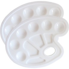 시토닉 수채화 팔레트 화이트, 10칸, 2개 문구/오피스/학용품/수업준비 반품 최저가 8,950원