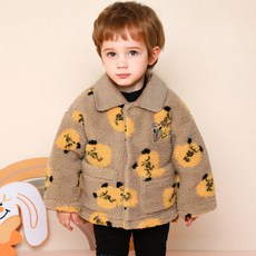 밀크마일 아동용 곰돌뭉이 양털 보아 카라 점퍼 출산/유아동/유아동패션 반품 최저가 24,190원