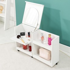 파란들 바니 미니 좌식 화장대 스툴, 화이트 홈인테리어/싱글하우스 반품 최저가 34,380원