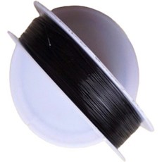 공예 컬러 철 와이어 18 0.3mm, 블랙, 1개 문구/오피스/미술/화방용품 반품 최저가 2,860원