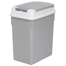 올유리빙 원터치 사각 휴지통 20L, 그레이 생활용품/수납/정리 반품 최저가 8,310원