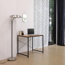 소프시스 위더스 멀티책상 860, 티크판넬 + 블랙프레임 홈인테리어/가구 반품 최저가 36,950원