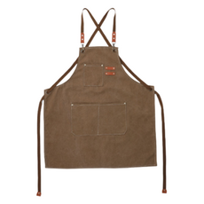 심플라인 다용도 미술 바리스타 캔버스 방수 앞치마, 브라운 문구/오피스/미술/화방용품 반품 최저가 3,900원