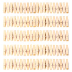 작은 나무집게 4.5cm, 02 통나무 색, 100개 문구/오피스/미술/화방용품 반품 최저가 11,950원
